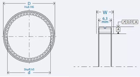FE423Z FE423Z2の鋼鉄スプラグ1の方法クラッチ軸受けFE 423Z FE 423Z2 1