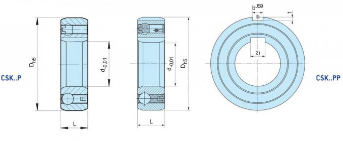 CSK 30 PP スプラグクラッチ 一方向軸承 CSK30PP 三?? ランサー用のホイールハブ軸承 0
